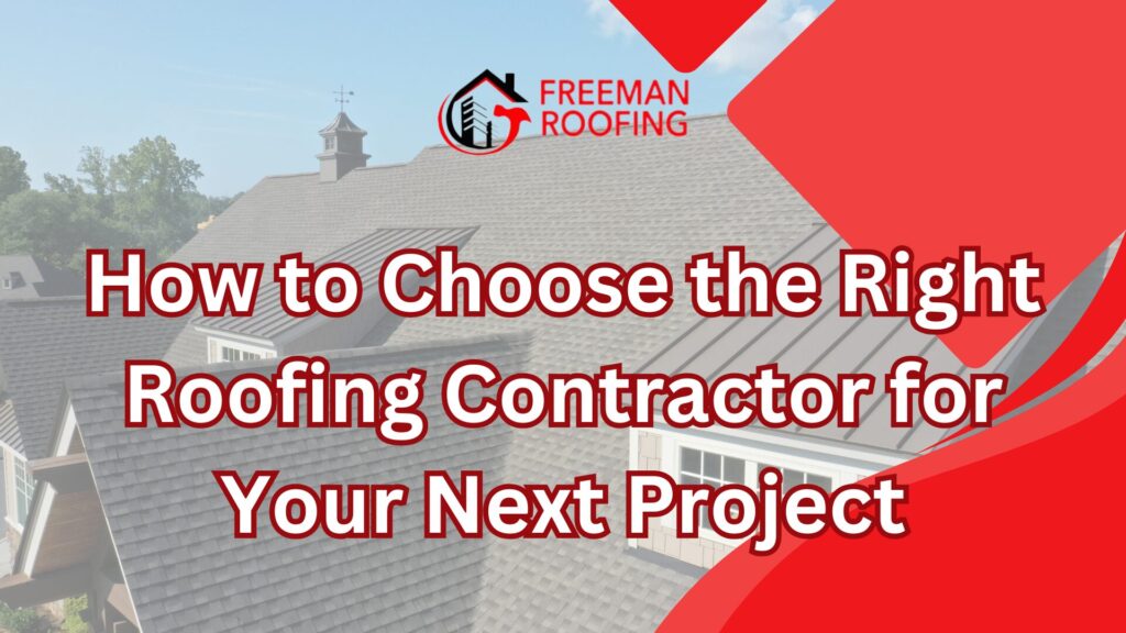 right roofing contractor