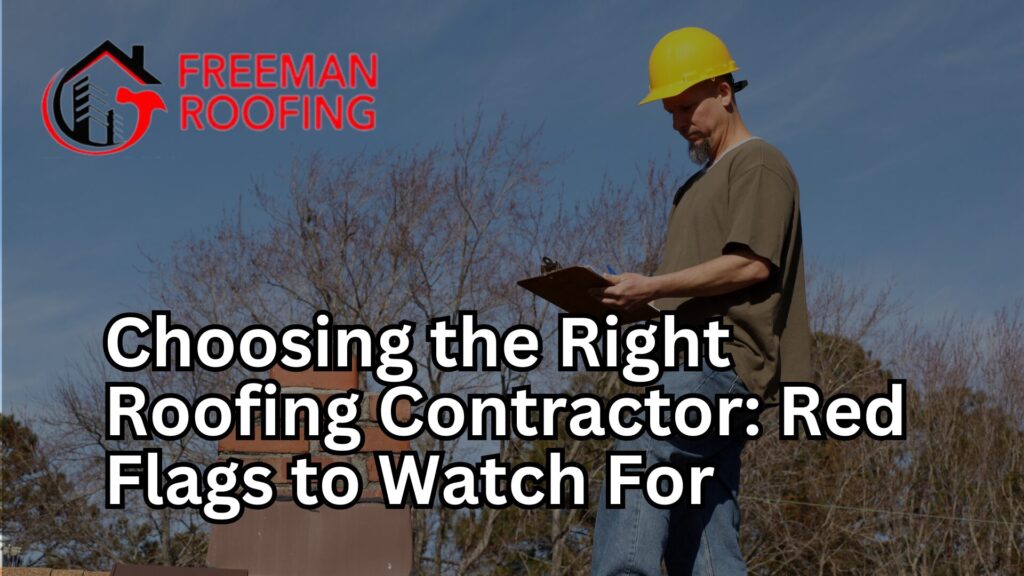 right roofing contractor